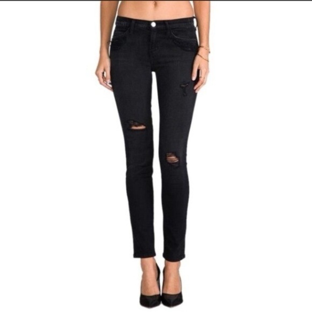 Current Elliot Low Rise The Ankle Skinny 80s Jean